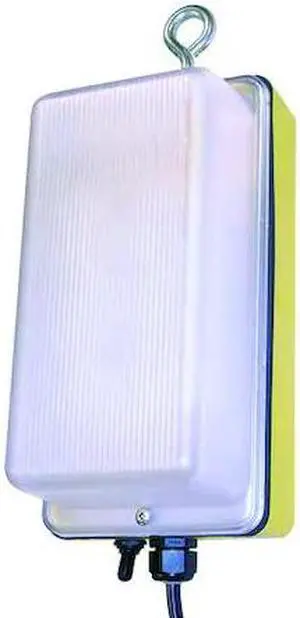 W F HARRIS LIGHTING 30-WL-1K-LED 1000 Lumens, LED Yellow Temporary Job Site