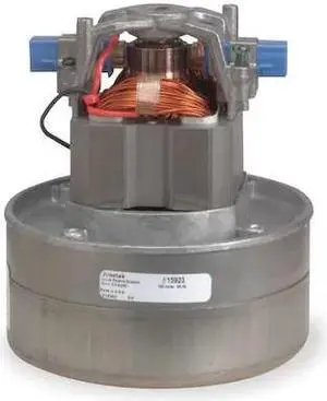 AMETEK LAMB 115982 Vacuum Mtr/Blwr,Thru-Flow,2 Stge,1 Spd