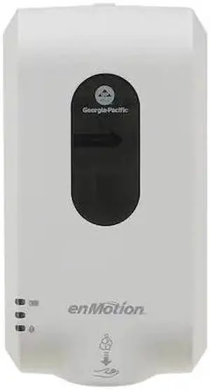 GEORGIA-PACIFIC 52058 Soap/Sanitizer Dispenser,Foam,White