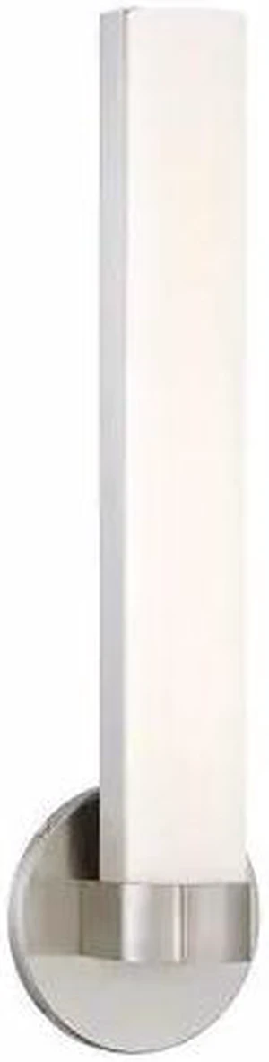 NUVO 62-733 Bond Single 19-1/2 in. LED Vanity Brushed Nickel NUVO 62-733 Bond Single 19-1/2 in. LED Vanity Brushed Nickel