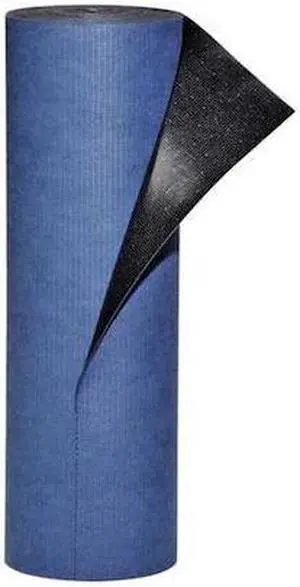 PIG MAT32100 Adhesive-Backed Absorbent Roll, Absorbs 10.5 gal. Universal, ,Blue