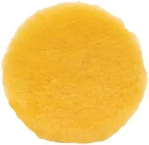 MIRKA MPADLWY-6 Lambs Wool Pad 6 Yellow, PK2