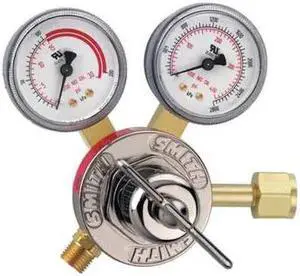 MILLER ELECTRIC 30-15-300 Gas Regulator, Single Stage, CGA-300, 15 psi, Use