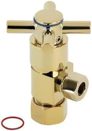 KINGSTON BRASS CD53302DX 1/2" O.Dx3/8" O.D Anti-Sz Qrtr Turn Ceramic Cartridge