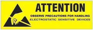 TAPE LOGIC DL9030 Tape Logic® Labels, "Attention - Observe Precautions", 5/8" x