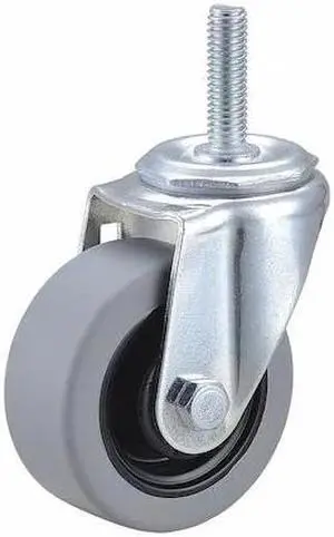 ZORO SELECT 32J887 Swivel Stem Caster,Polyurthn,3 in,210 lb