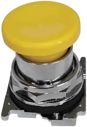 EATON 10250T124 Non-Illum Push Button Operator,Yellow