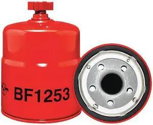 BALDWIN FILTERS BF1253 Fuel Filter,5-7/32 x 3-11/16 x 5-7/32 In