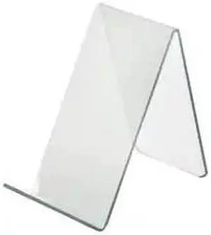 AZAR DISPLAYS 515415 2.5"W x 5"D x 4.125"H Easel Display. Front Lip: 1.25"H,