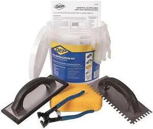 QEP 78220Q Ceramic Floor Tile Installation Kit,6 pc
