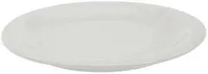 CRESTWARE AL41 Plate, 5-1/2", Ceramic Bright White PK36
