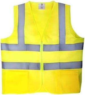 TR INDUSTRIAL TR88002-5PK Yellow High Visibility Reflective Class 2 Safety