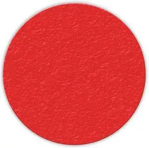 INCOM MANUFACTURING LM200R Floor Marking Tape,Circle,Red,3"dia,PK25