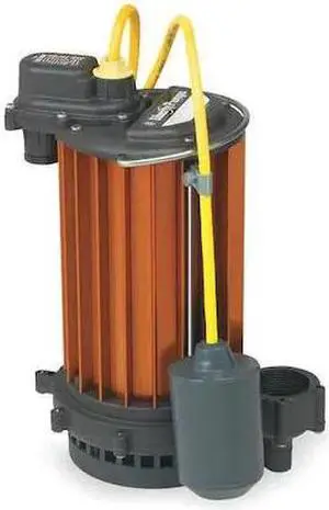 LIBERTY PUMPS HT453 1/2 HP 1-1/2" Submersible Sump Pump 115 Wide Angle