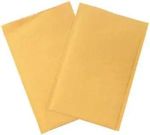 PARTNERS BRAND B854 Heat-Seal Bubble Mailers, No 1, 7 1/4" x 12", Kraft, PK100