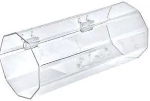 AZAR DISPLAYS 900020 11.75"W x 5"D Acrylic Headband Holder Display, PK4