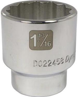 DYNAMIC D022458 3/4" Drive, 1-13/16" SAE Socket, 12 Points