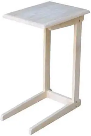 INTERNATIONAL CONCEPTS OT-10 Rectangle Sofa Server Table, 11.8 W, 15.7 L, 24.1