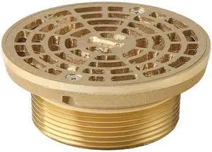 SMITH LIGHT COMMERCIAL 201-T03 4-3/4 " Nickel Bronze Adjustable Floor Drain