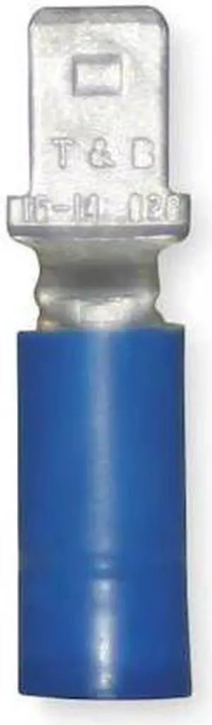 STA-KON 14RBD-188 Male Disconnect,Blue,16-14AWG,PK100