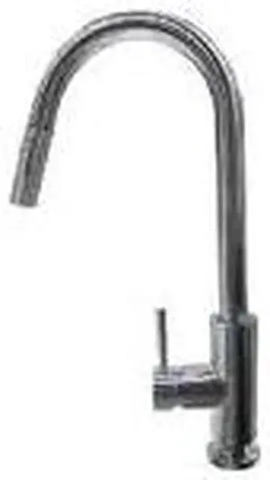 LIPPERT 719333 Flow-Max 719333 Pull Down Single Hole Faucet; Bullet Style