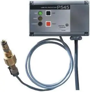 JOHNSON CONTROLS P545NCB-25C Lube Oil Control,Electronic,15 PSI