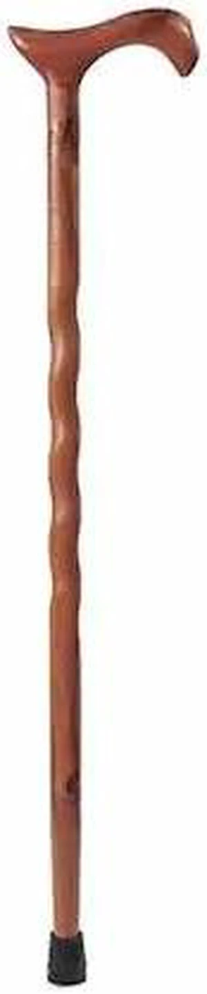 BRAZOS WALKING STICKS 502-3000-0027 Cane,Derby Twisted,Single Base BRAZOS WALKING STICKS 502-3000-0027 Cane,Derby Twisted,Single Base