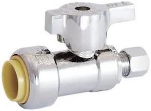 LEGEND VALVE 114-954NL 1/2PUSHx1/4OD T-596NL STRAIGHT