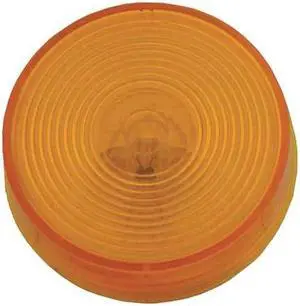 GROTE 45813 Clearance/Marker Lamp,Lens Optic,Yellow