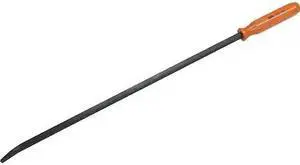 GRAY TOOLS 73524 24" Screwdriver Handle Pry Bar, Curved Black Oxide Finish Blade