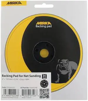MIRKA 916SGV48 Backup Pad 6" Grip 48H 130G Soft