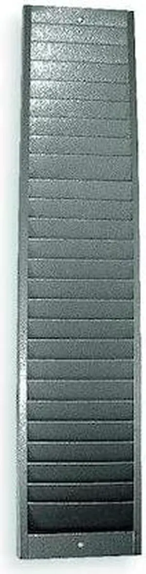 AMANO TCR-190V00 Badge Rack,1-1/2 x 21-1/2 x 5"