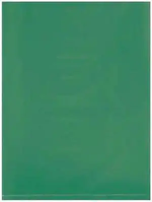 PARTNERS BRAND PB480G 9" x 12" Flat Poly Bags, 2 mil, Green, PK 1000