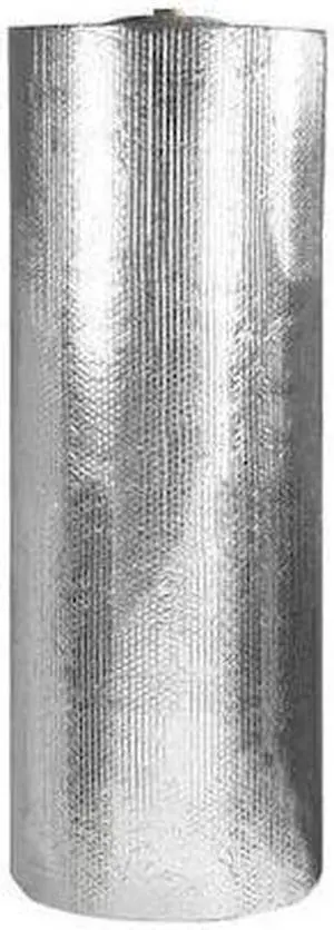 PARTNERS BRAND INR48 Cool Shield Bubble Rolls, 48" x 125', Silver, 1/Each