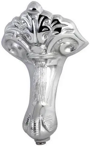 AQUA EDEN NHVCTZB1 NHVCTZB1 4 Pieces (Set) Bourbon Tub Feet, Polished Chrome