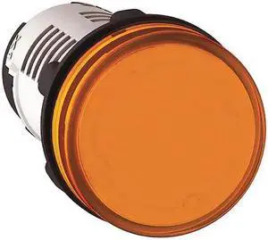 SCHNEIDER ELECTRIC XB7EV08GP Pilot Light,Orange,LED Lamp Type