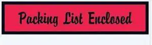 TAPE LOGIC PL444 Tape Logic "Packing List Enclosed" Envelopes, 4 1/2" x 6",