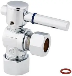 FAUCETURE CC54401DL CC54401DL 5/8" OD Comp X 1/2" OD Comp Angle Stop