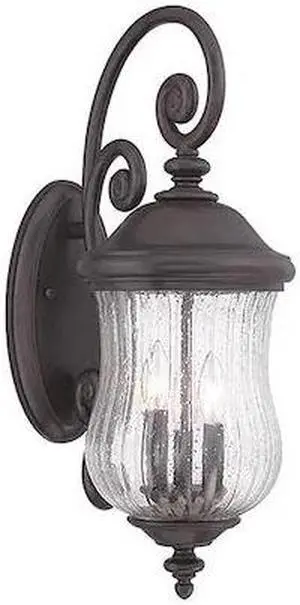 ACCLAIM LIGHTING 39712BC Wall Light,Black Coral,3-Light