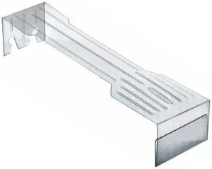 AZAR DISPLAYS 700895 Plastic Overlay for 6" Hook For Paper Labels (Hooks not AZAR DISPLAYS 700895 Plastic Overlay for 6" Hook For Paper Labels (Hooks not