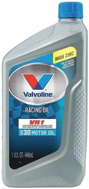 VALVOLINE 822401 Motor Oil,1 qt. Size,SAE 30 SAE Grade