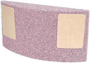 NORTON ABRASIVES 61463650282 Grinding Segment,11.25Wx2.25 In Tx6 In H