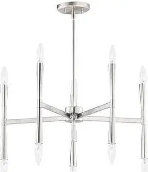 MAXIM LIGHTING 24625SN Rome 10-Light Chandelier