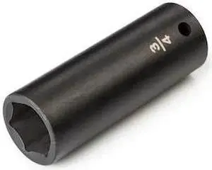 TEKTON SID23019 1/2 Inch Drive x 3/4 Inch Deep 6-Point Impact Socket