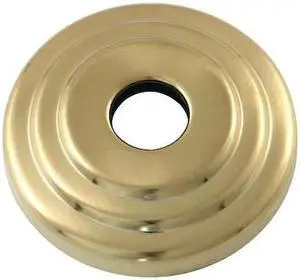KINGSTON BRASS FLCLASSIC7 FLCLASSIC7 3/4" Decor Escutcheon, Brushed Brass