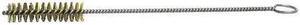 WEILER 93850 Hand Tube Wire Brush, Brass, 1/2", 0.004", PK10