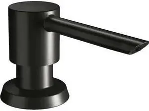 ELKAY LK321BK 1-15/16" x 2-5/8" x 2-5/8" Soap / Lotion Dispenser Black Stainless