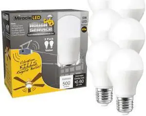 MIRACLE LED 602115 Rough Service Low Profile LED Bulb Vibration Resistant