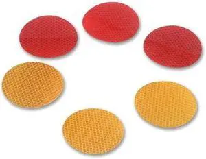 3M 989-72-3 Reflective Tape,3" W,0.25 ft. L,PK50