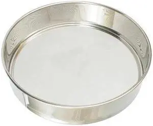 CRESTWARE RSS12 Sieve,Stainless Steel,12-1/4 In